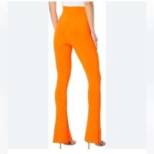 Naked Wardrobe Get Ribbed Snatched Joggers Sz XS  Orange NW-2565 New